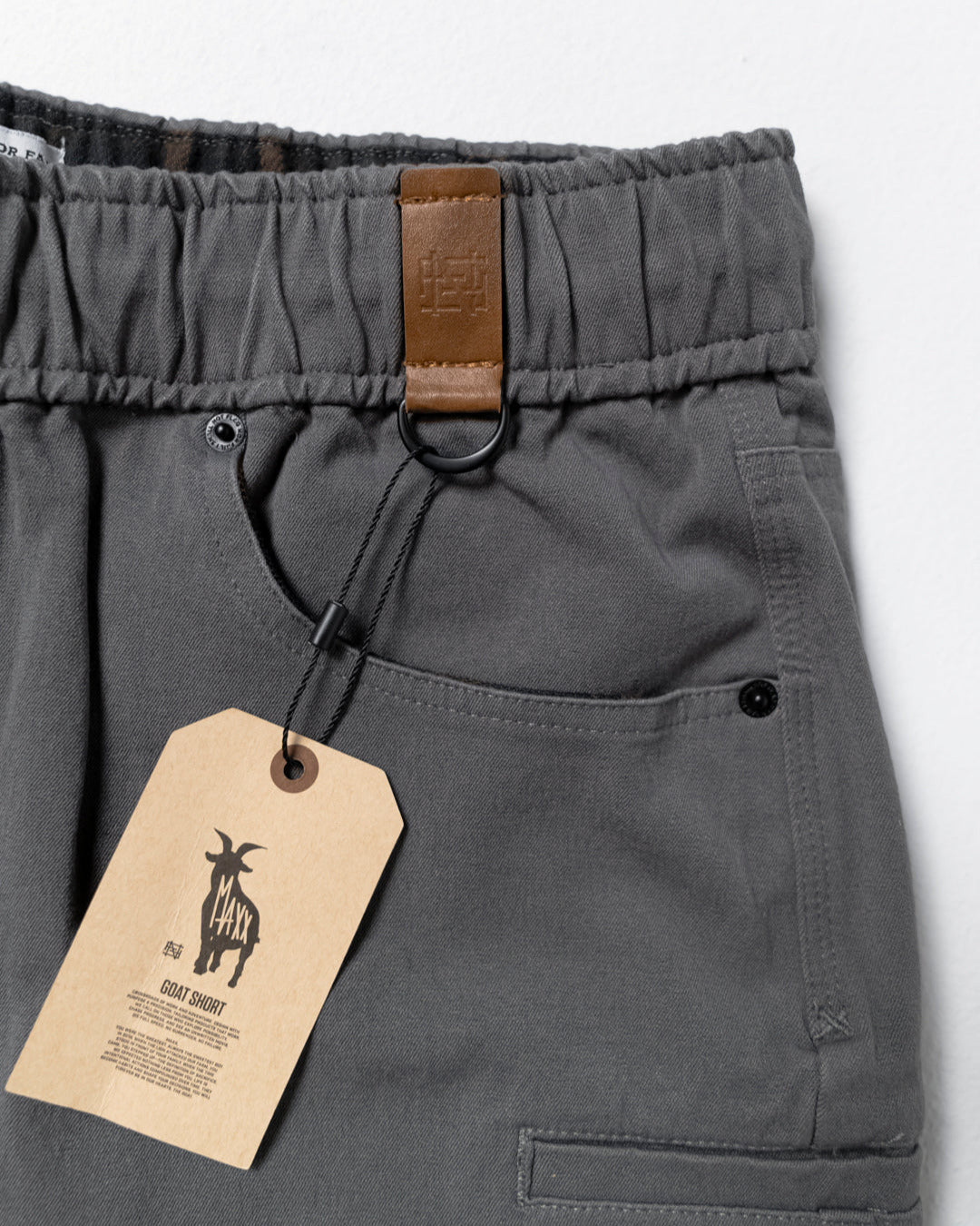 Premium GOAT SHORTS for Men - Comfortable Athletic Shorts in Grey - Perfect for Running, Gym Workouts & Casual Wear