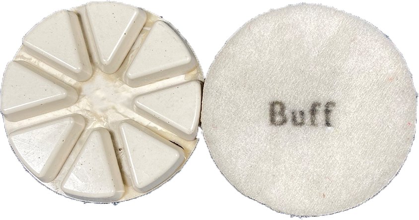 3 Inch Glossy Floor Buffing Pads - Heavy Duty Scrub Pads for Floor Polishing & Cleaning - Perfect for Hardwood, Tile & Concrete Floors - Ideal for Home, Office & Commercial Use