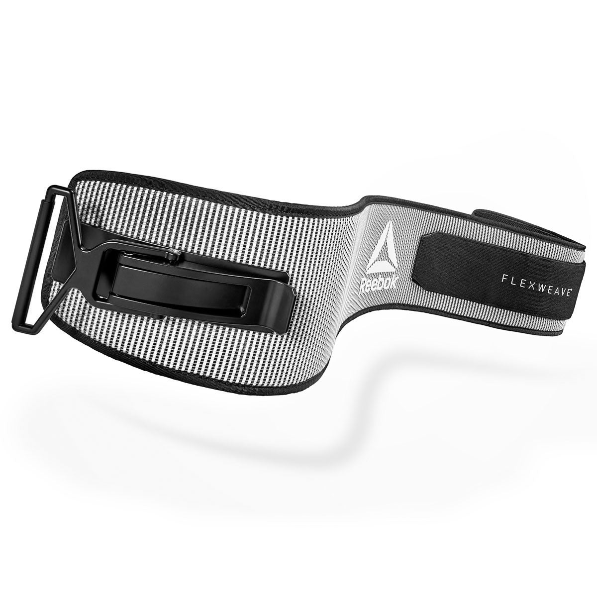 Reebok Flexweave Powerlifting Belt for Weightlifting & CrossFit - White | Premium Gym & Power Training Support Belt for Men & Women