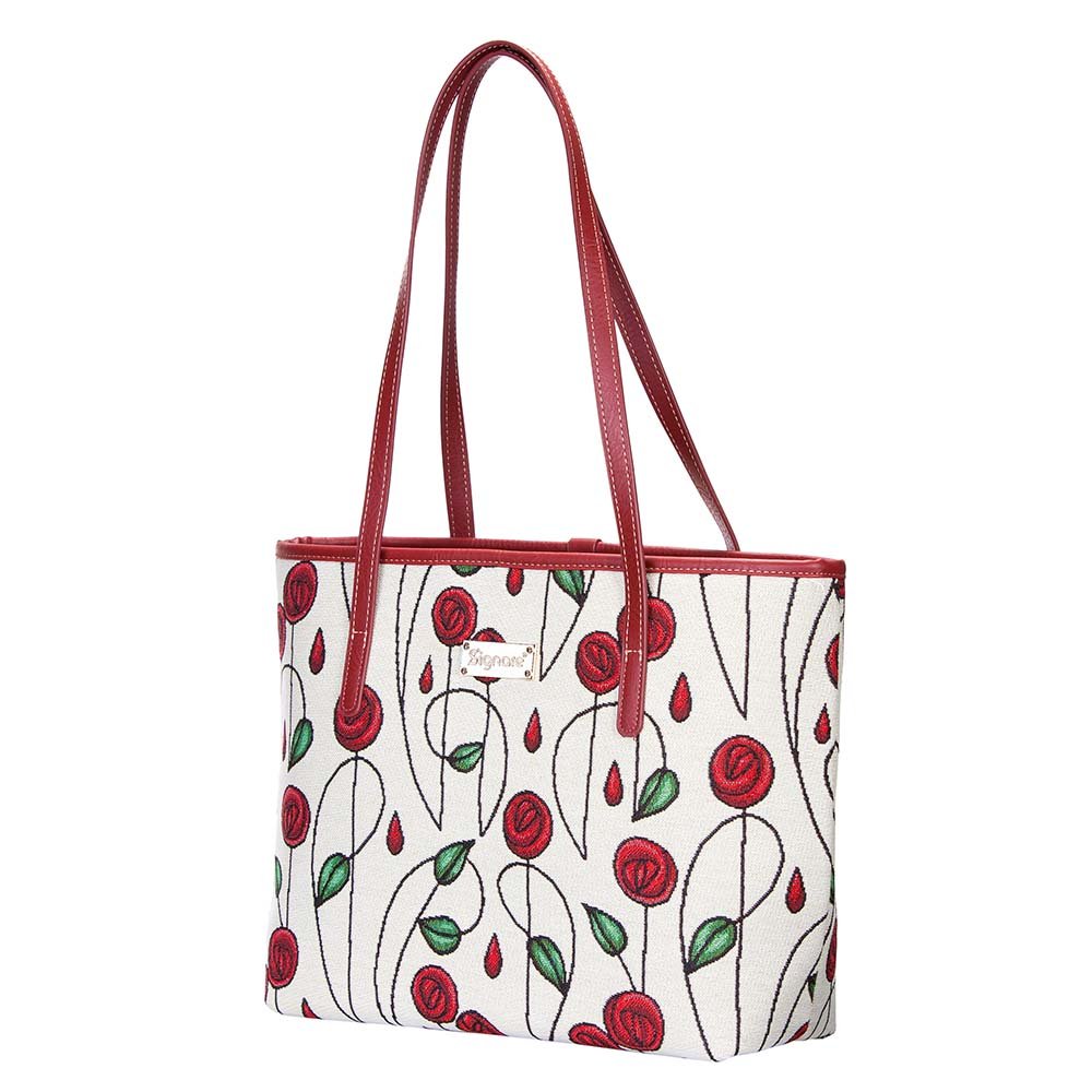 Signare Stylish Tapestry Shoulder Tote Bag for Women - Perfect for Work, Travel & Daily Use | Durable & Fashionable Handbag for Office, Commute & Weekend Outings