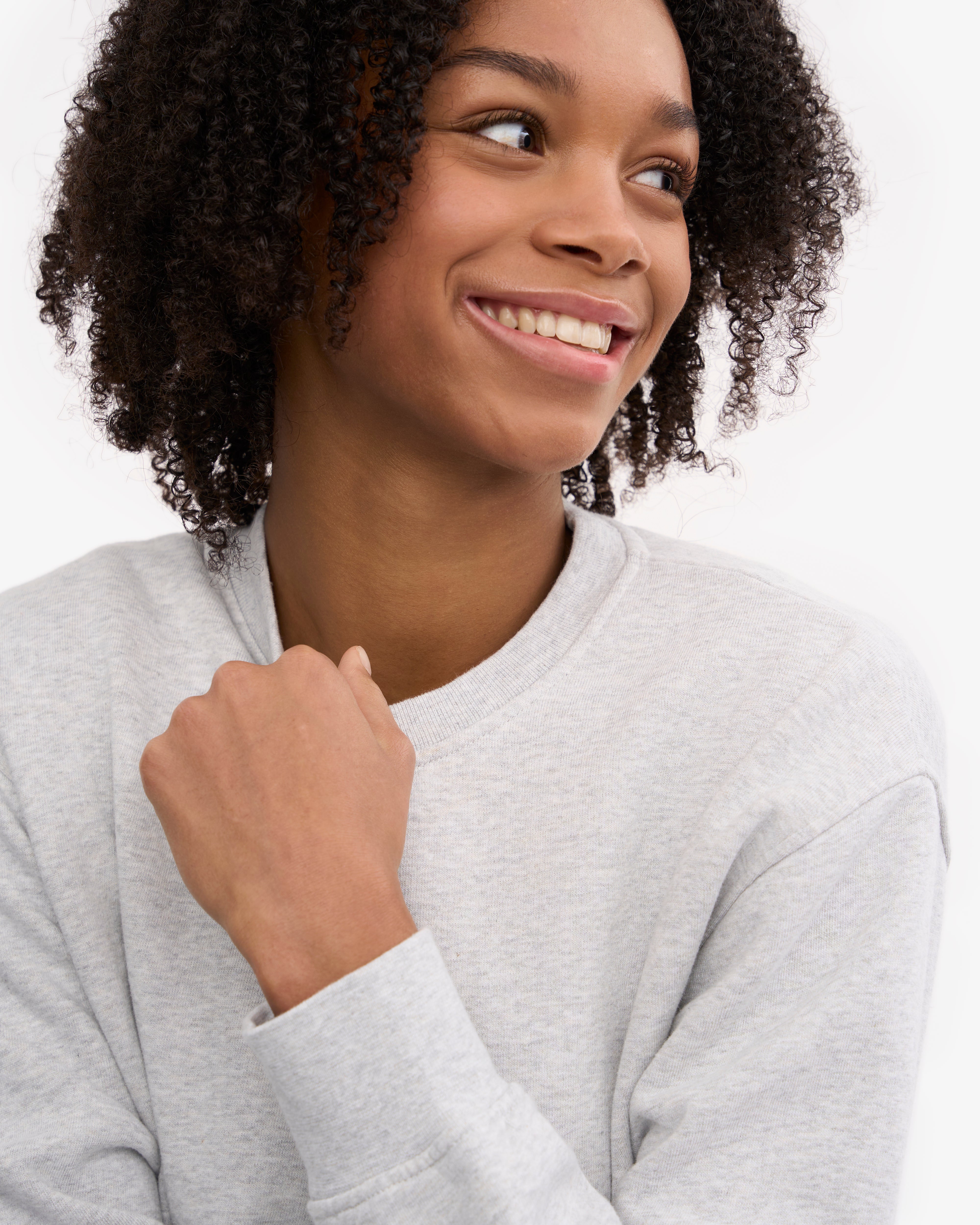 Women's Classic Organic Cotton Crew Neck Sweater - Soft & Comfortable Winter Pullover for Casual Wear & Layering