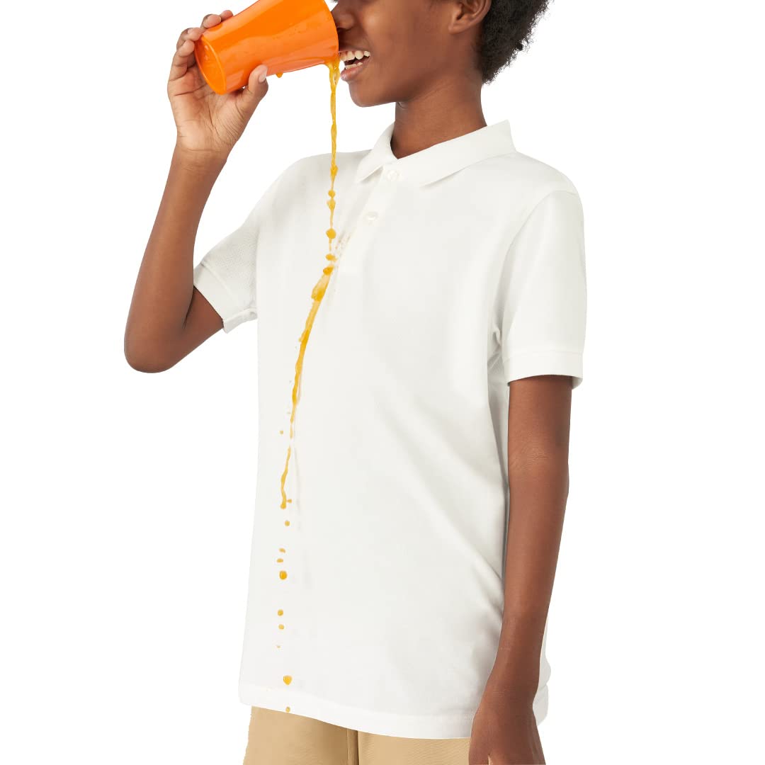 Boys Polo Shirt - Comfortable School Uniform & Golf Shirts for Kids | Breathable Cotton Short Sleeve Shirt | Perfect for School, Sports & Casual Wear | by The Good Day Lab