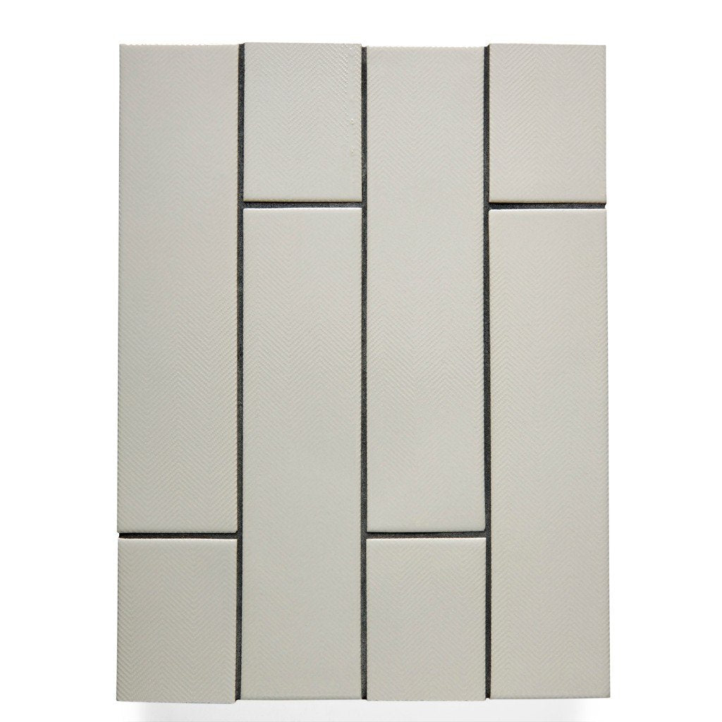 Waterproof Ceramic Bullnose Tile 3x12 Inch - Glossy Shale Finish for Kitchen Backsplash, Bathroom & Cottage Decor - Single Field Tile Edge Trim (Short)