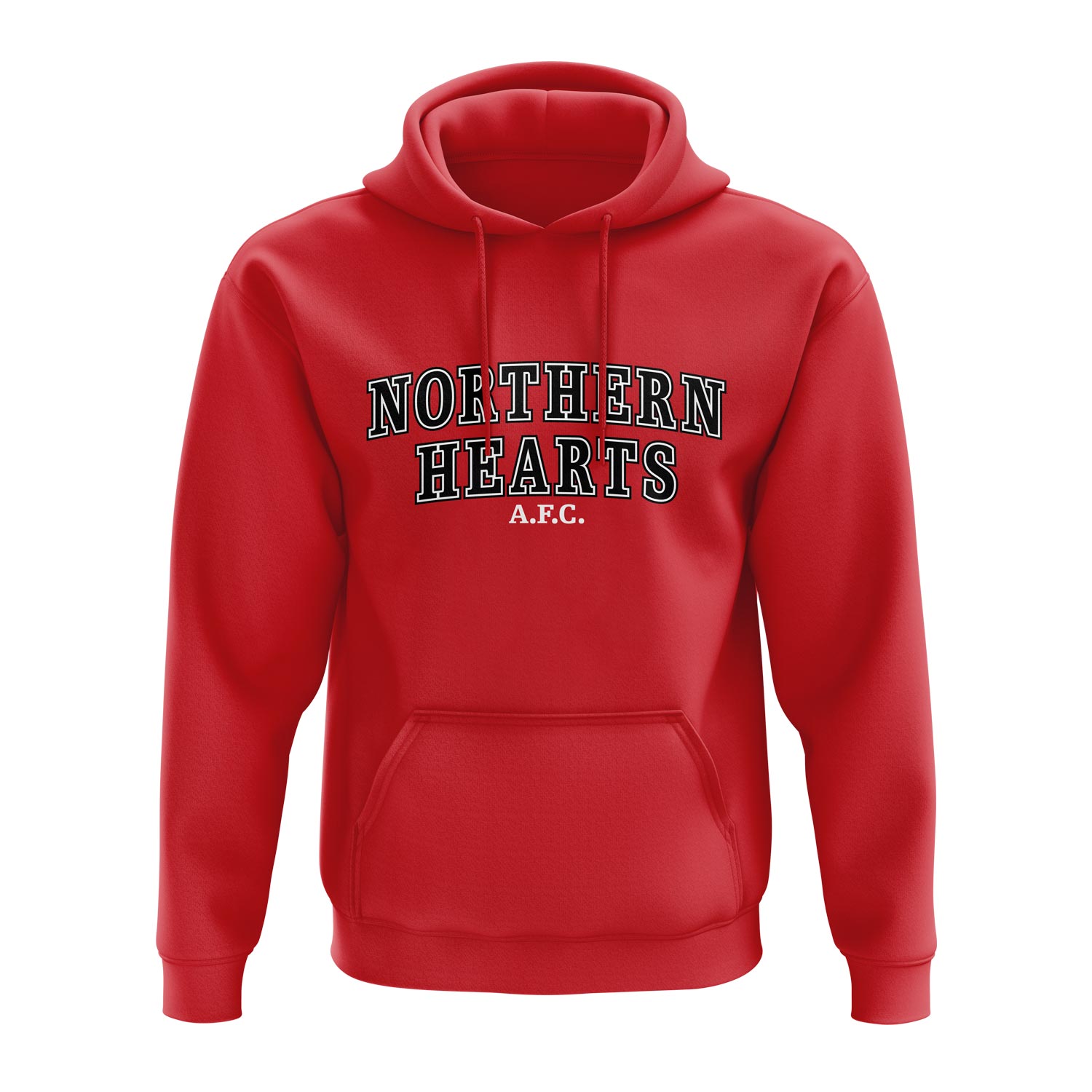 Northern Hearts Club Hoodie with Chest Print - Cozy Pullover Sweatshirt for Men & Women | Perfect for Casual Wear, Street Style & Winter Outfits