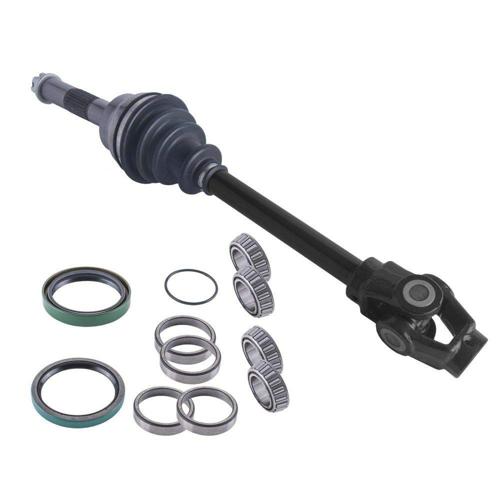 Polaris Scrambler 400/500 CV Axle Kit - Front Left & Right Wheel Bearing & Seal Replacement for 1995-2009 Models - Perfect for Off-Roading, Trail Riding & ATV Maintenance