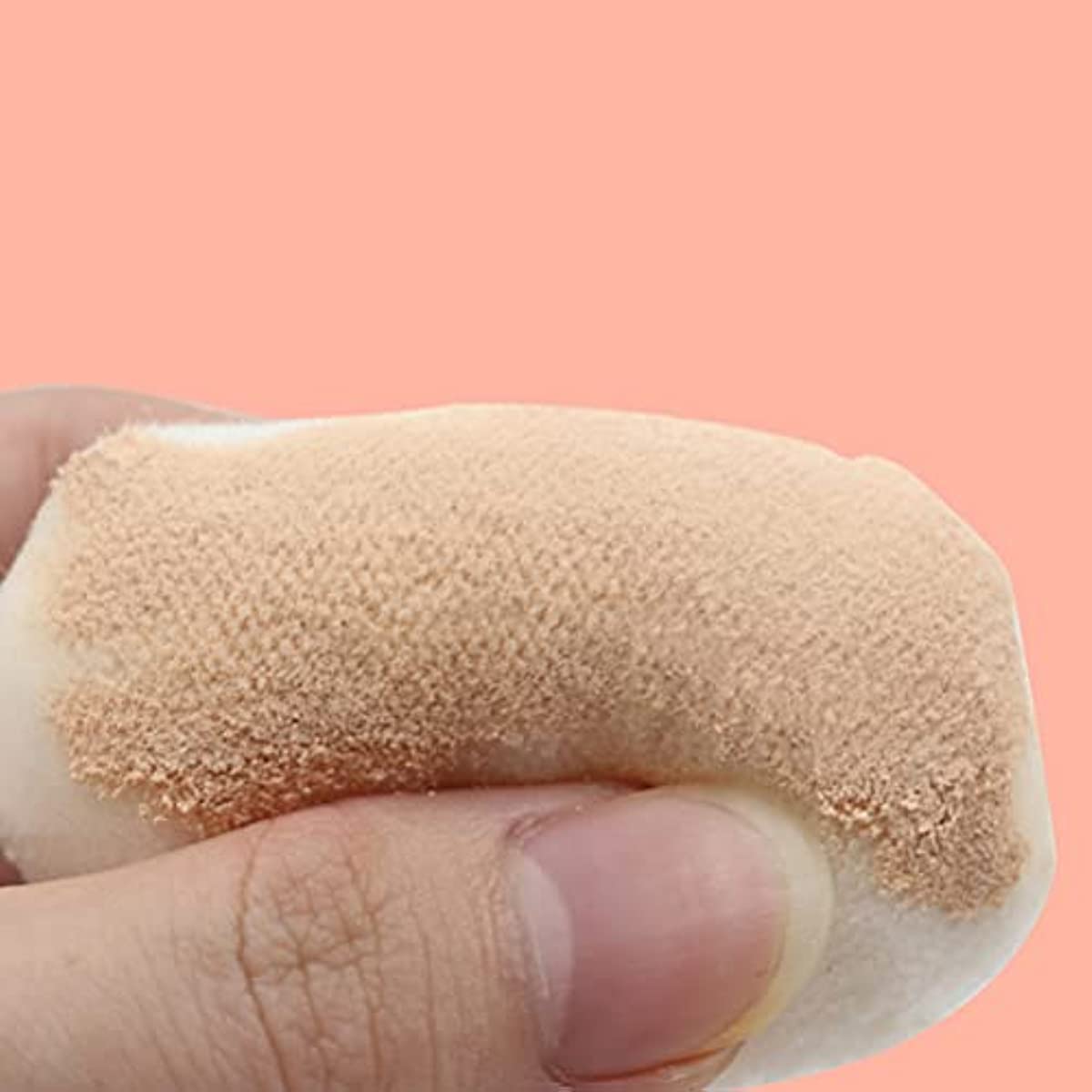 4pcs Premium Triangle Powder Puffs with Strap - Soft Cosmetic Sponges for Face & Under Eyes - Ideal for Loose Powder, Foundation & Body Makeup Application - Perfect for Daily Makeup & Professional Use