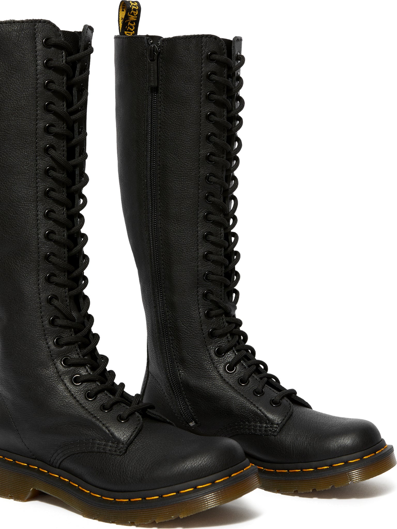 1B60 Virginia Leather Knee High Boots for Women - Stylish & Comfortable Knee-High Leather Boots - Perfect for Fall, Winter & Casual Outfits
