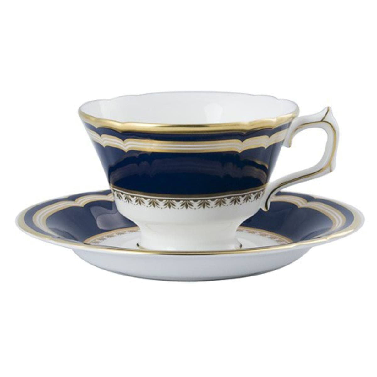 Premium Ashbourne Porcelain Tea Cup & Saucer Set - Elegant Floral Design for Afternoon Tea, Bridal Shower, and English Tea Party Gifts