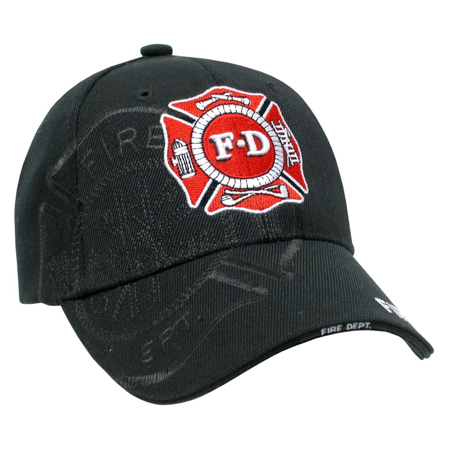 Tactical Shadow Design Adjustable Cap for Law Enforcement & Military - Fire Department Approved Black Hat | Perfect for Outdoor, Training & Duty Use