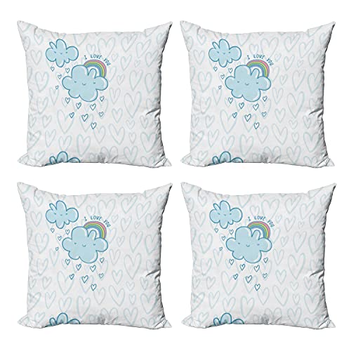 Pale Blue Multicolor