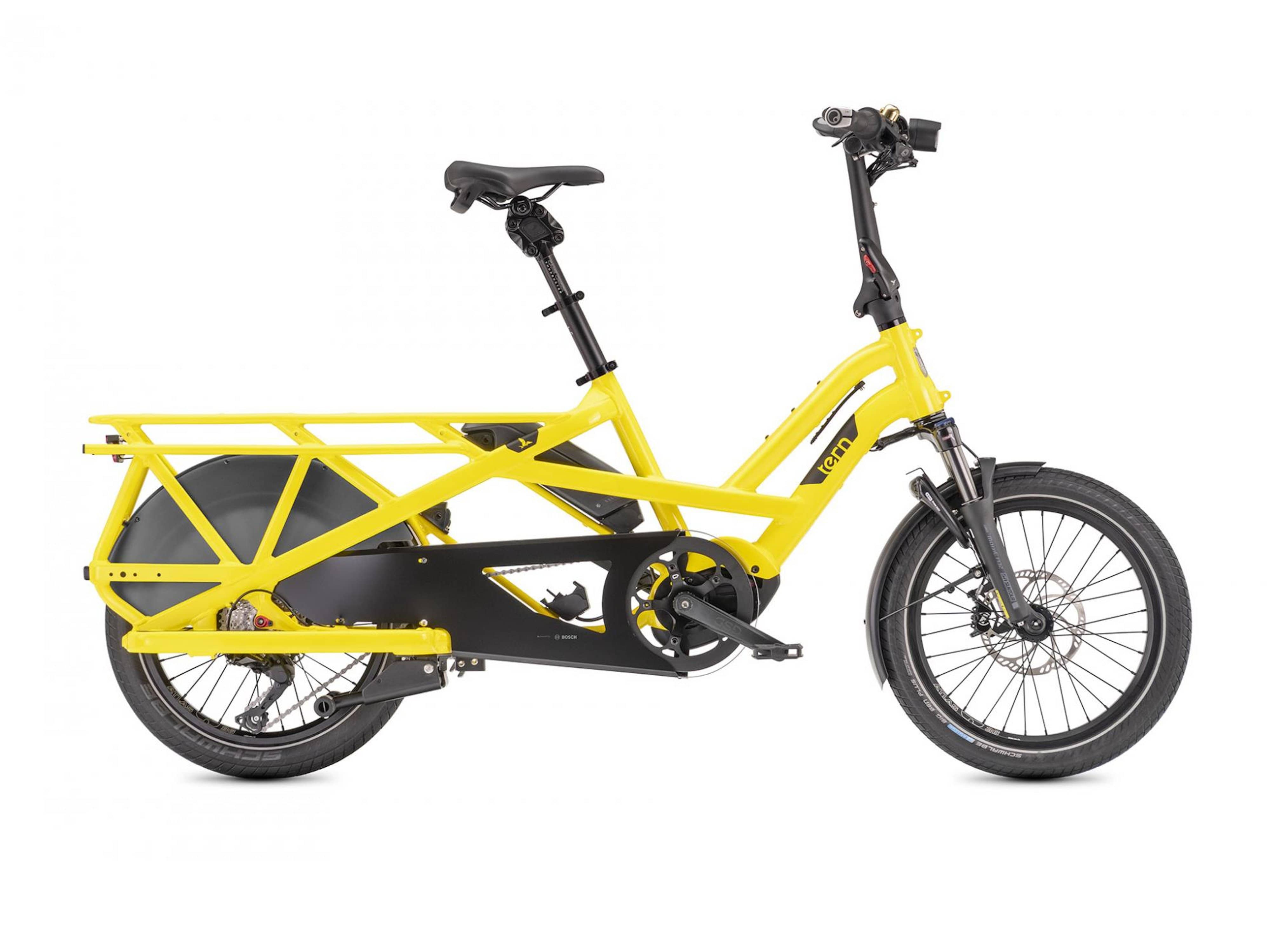 Tern GSD S10 LX Electric Cargo Bike - High-Capacity Urban Commuter for Families & Delivery - Perfect for School Runs, Groceries & City Transport