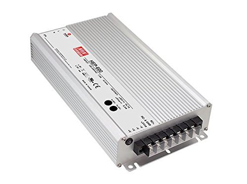 600W 48V 12.5A Switching Power Supply with PFC - High Efficiency AC to DC Converter for Industrial Equipment, LED Lighting, and Telecom Systems