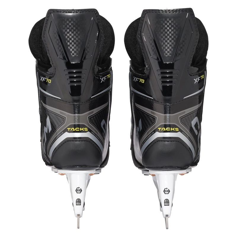 CCM Tacks XF70 Junior Ice Hockey Skates - Lightweight & Durable for Youth Hockey Players - Perfect for Ice Rink Training & Games