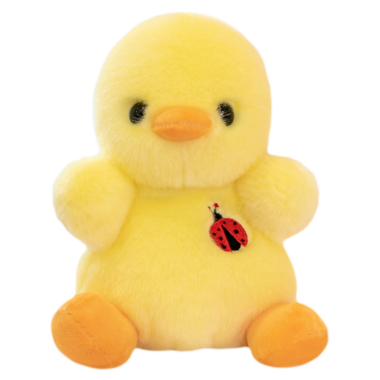 BEELADAN Soft Stuffed Animals - Cute Plush Panda, Penguin, Puppy & Pig Toys for Kids & Adults (7.87 inch Yellow Chick) - Perfect for Gifts, Nursery Decor & Cuddling