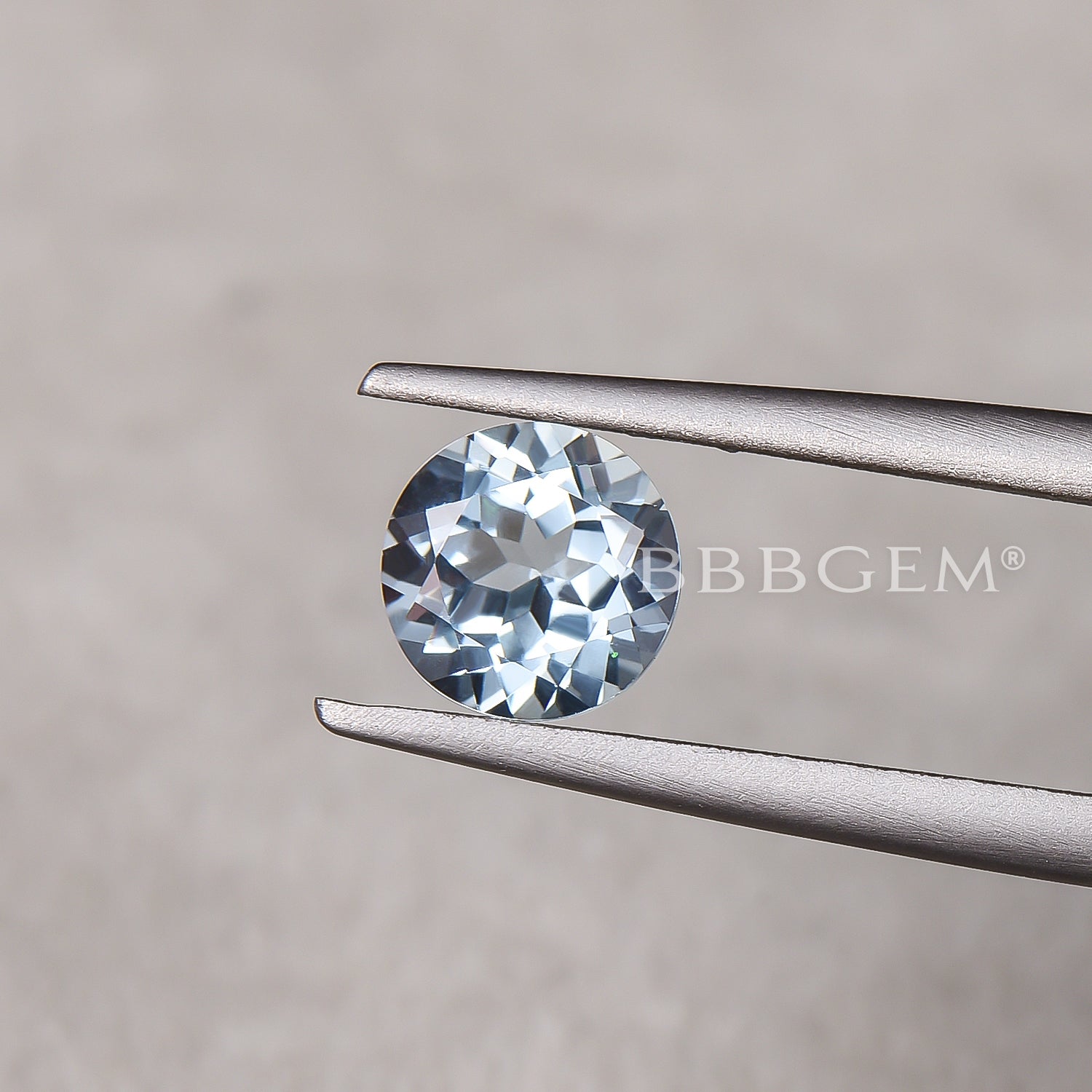 Natural Round Cut Aquamarine Loose Gemstone - March Birthstone for Jewelry Making, Wholesale Faceted Stones for Rings, Necklaces & Earrings