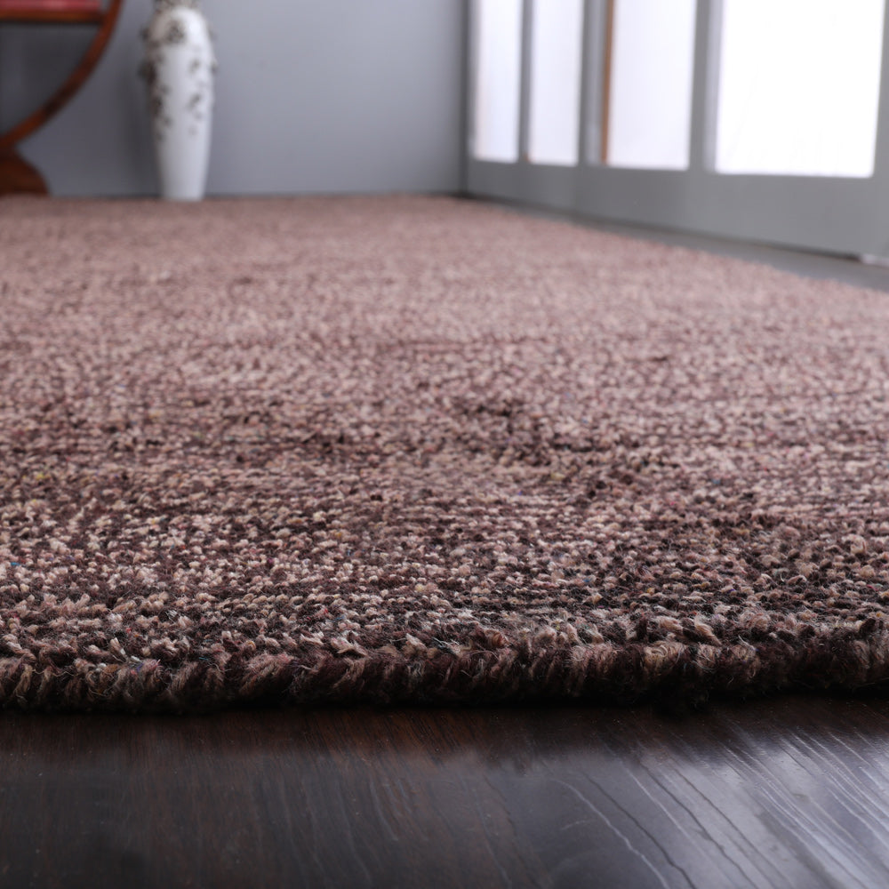 Handmade Dotted Bohemian Area Rug - Soft & Durable Non-Slip Wool Carpet for Living Room, Bedroom Decor - Boho Chic Home Accent Rug for Cozy Spaces