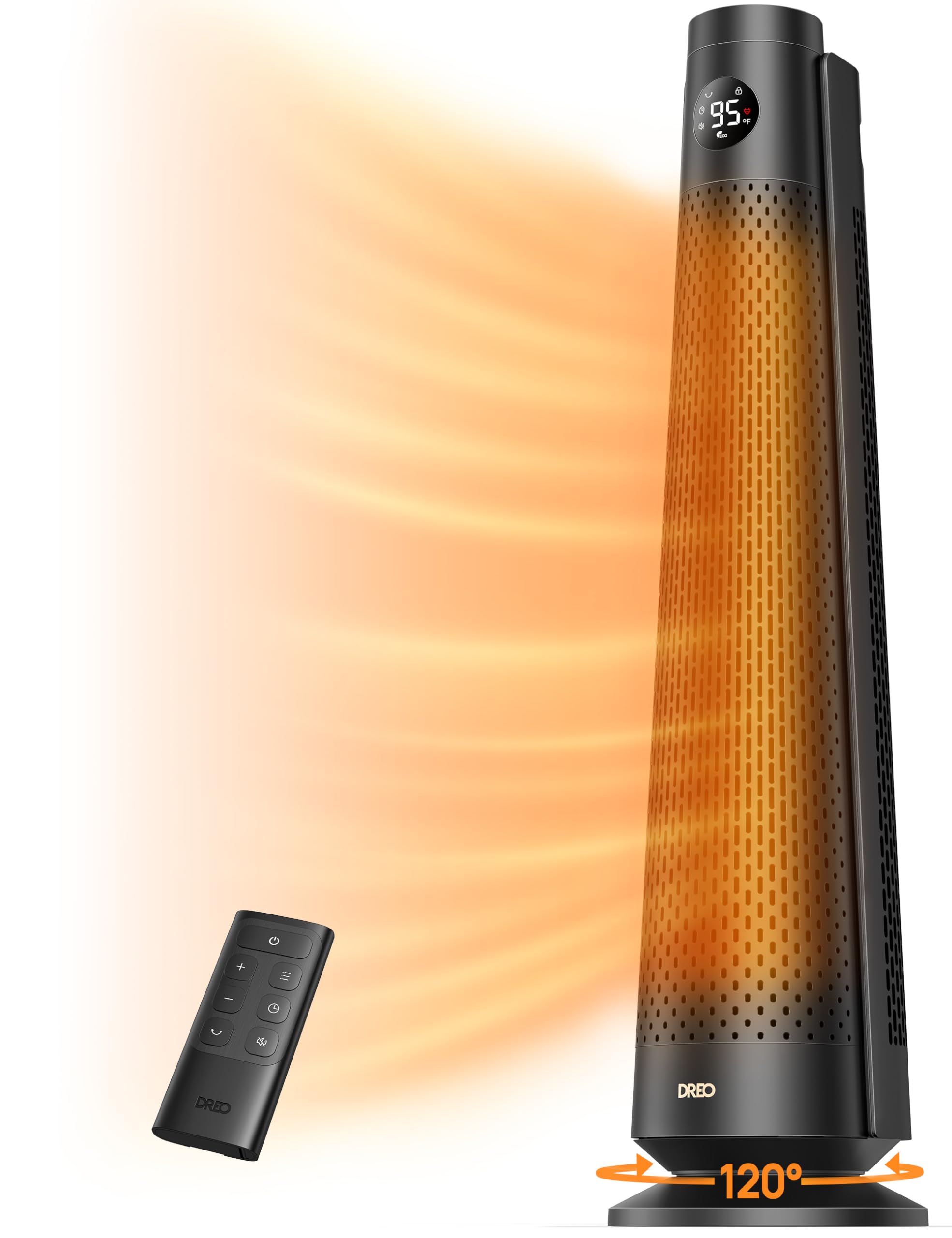 Dreo 1500W Electric Space Heater for Large Rooms, 30