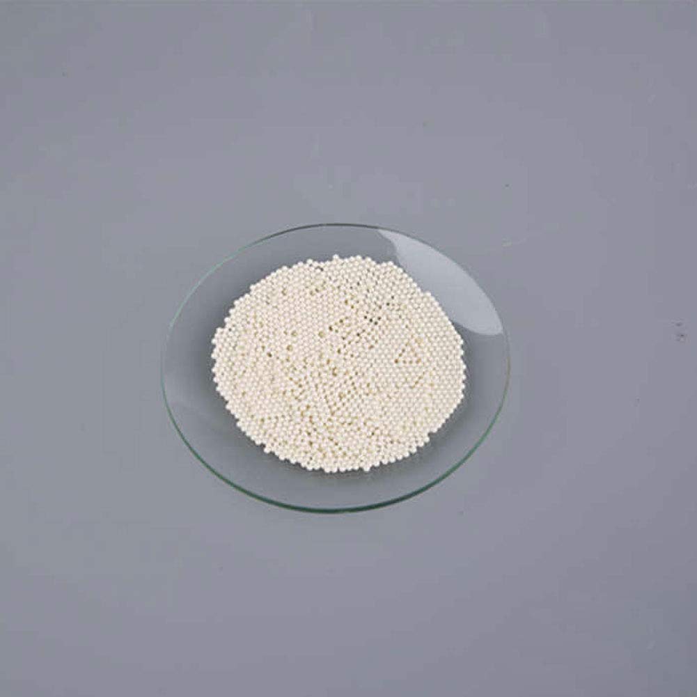 High-Purity Zirconia Grinding Balls 75-80% HV1050 - Zirconium Oxide Ceramic Media Beads 2.8-3.2mm (1KG Pack) - Perfect for Laboratory, Pharmaceutical & Industrial Milling Applications