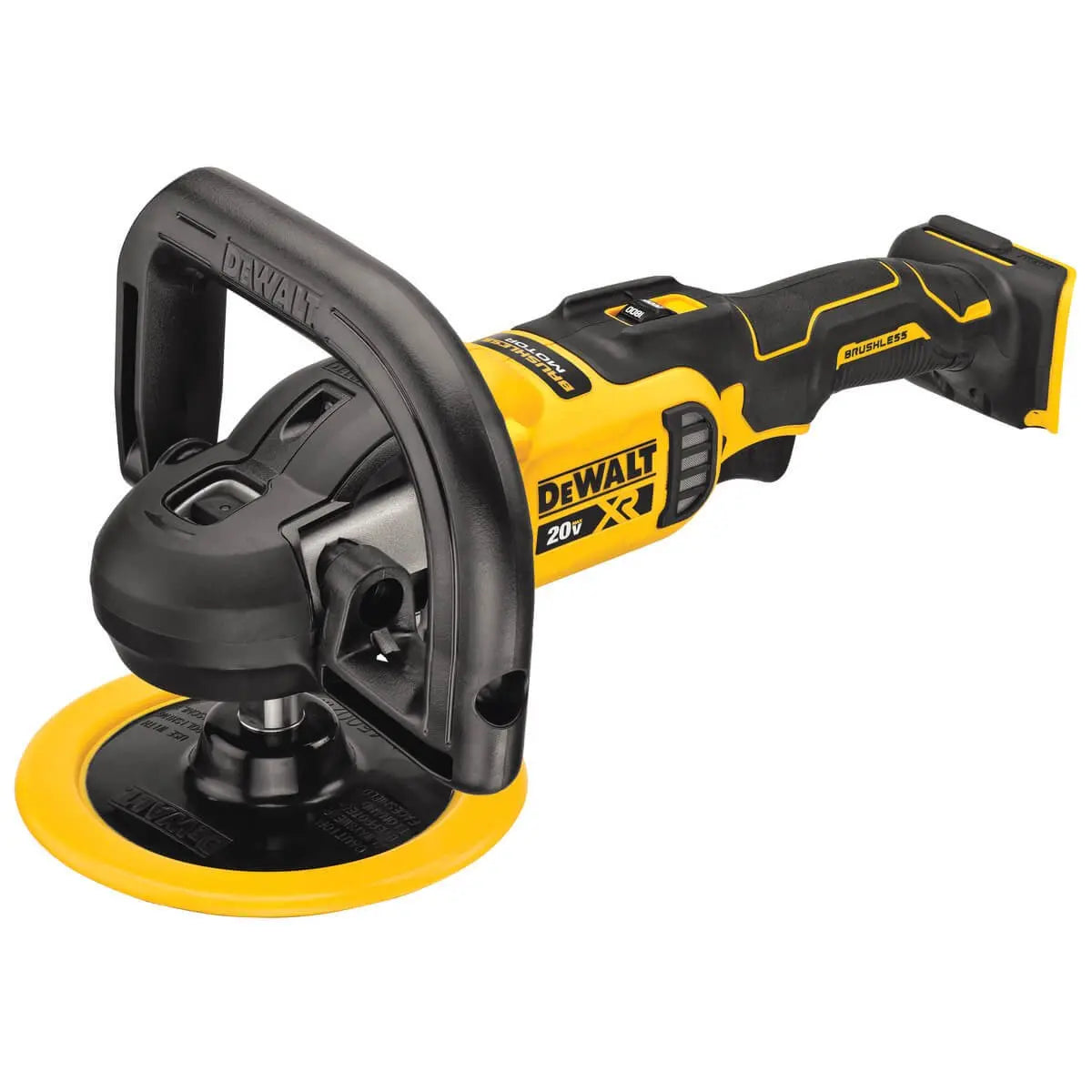 DEWALT DCM849B 20V Max XR Cordless Rotary Polisher - Variable Speed, 7 Inch (180mm) - Tool Only - Perfect for Car Detailing & Surface Polishing