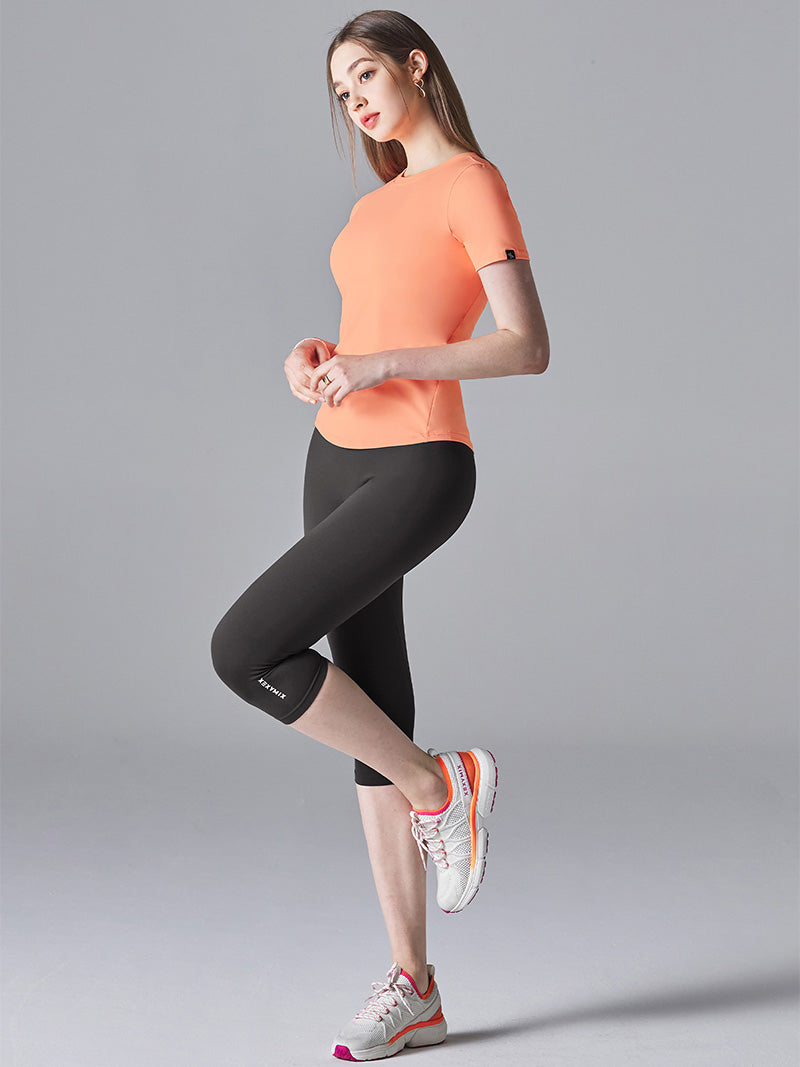 Black Label 300N 6.5 High Waist Yoga Leggings for Women - Tummy Control Workout Pants - Gym, Running, Pilates & Lounge Wear