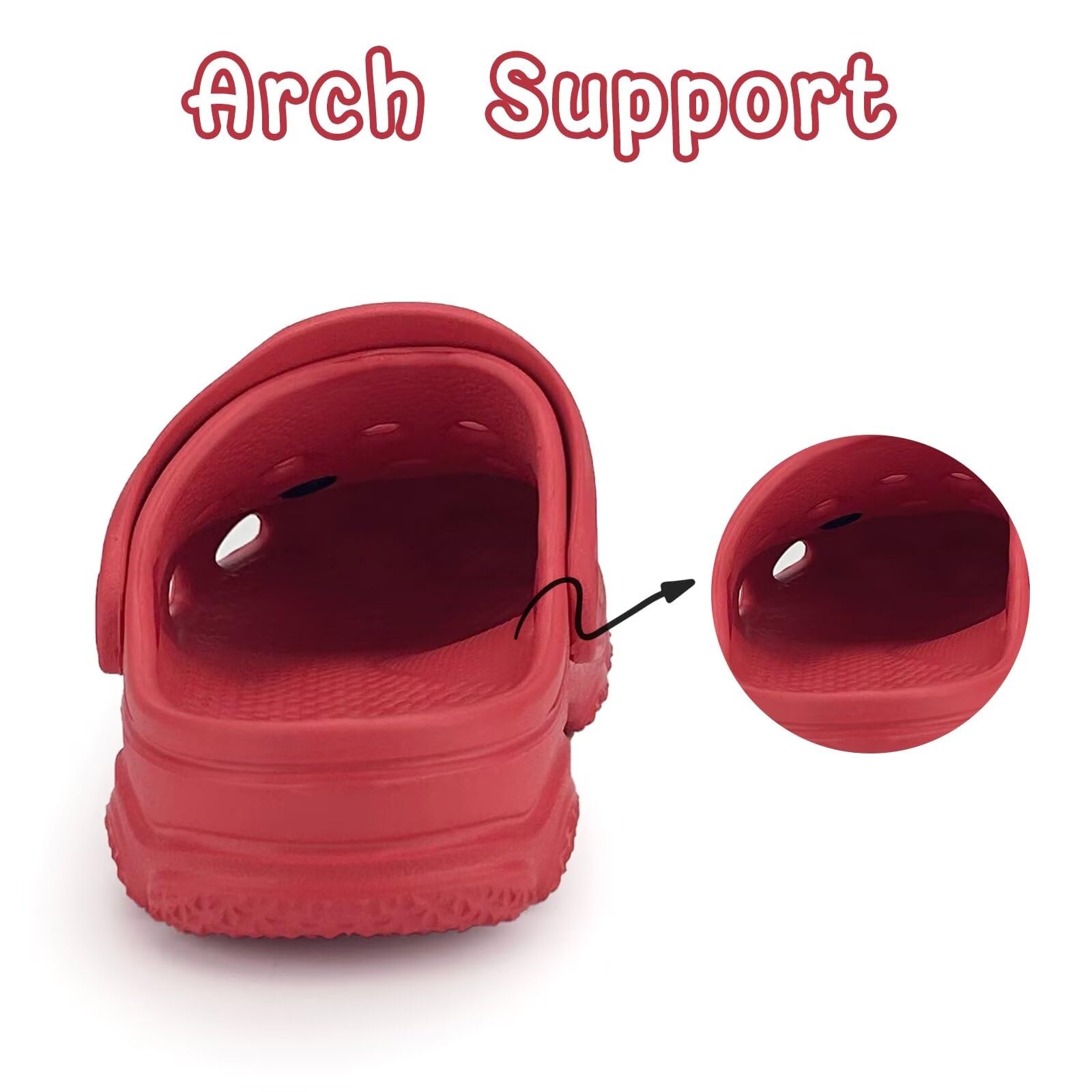 Kids & Toddlers Garden Clogs - Unisex EVA Mules for Big Kids, Little Kids & Toddlers - Closed Toe Slide Sandals for Boys & Girls | Perfect for Beach, Pool, Backyard & Outdoor Play