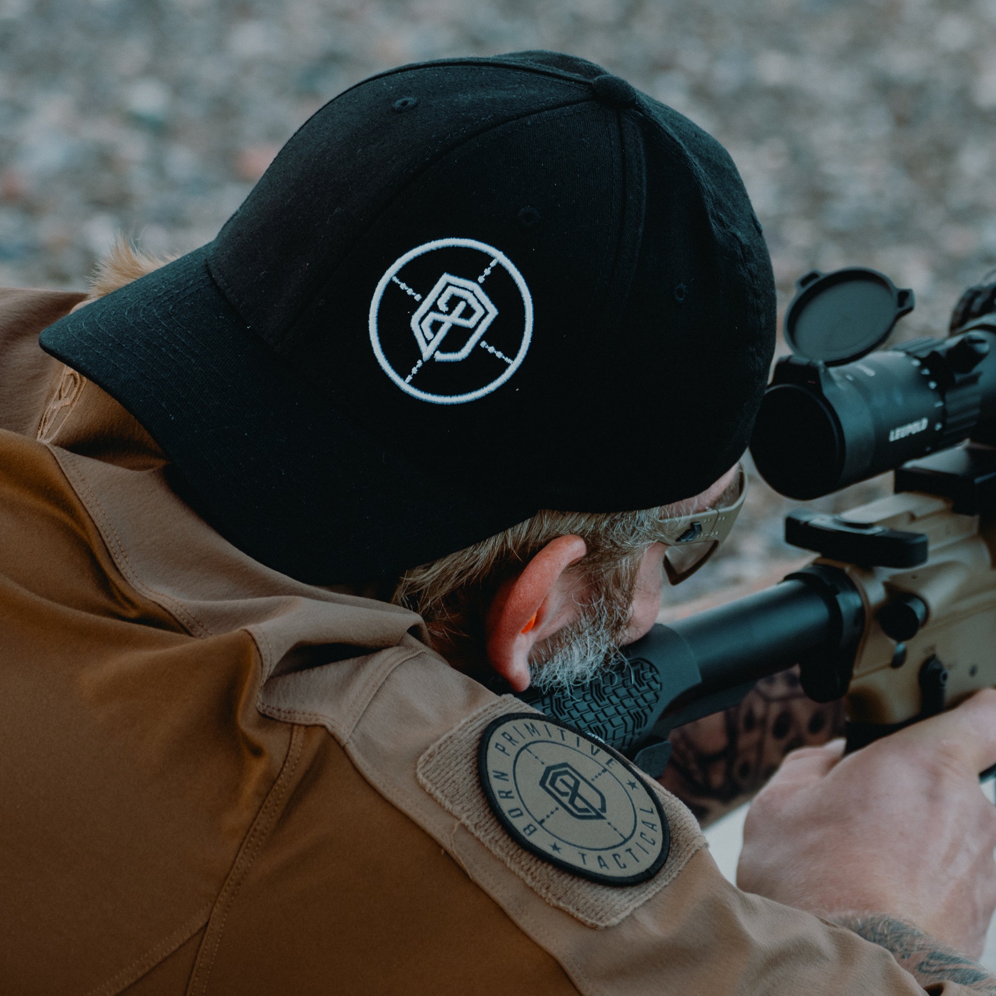 Tactical FlexFit Hat for Men - Adjustable Military Cap (Black) - Perfect for Outdoor Activities, Hiking, and Tactical Gear Enthusiasts