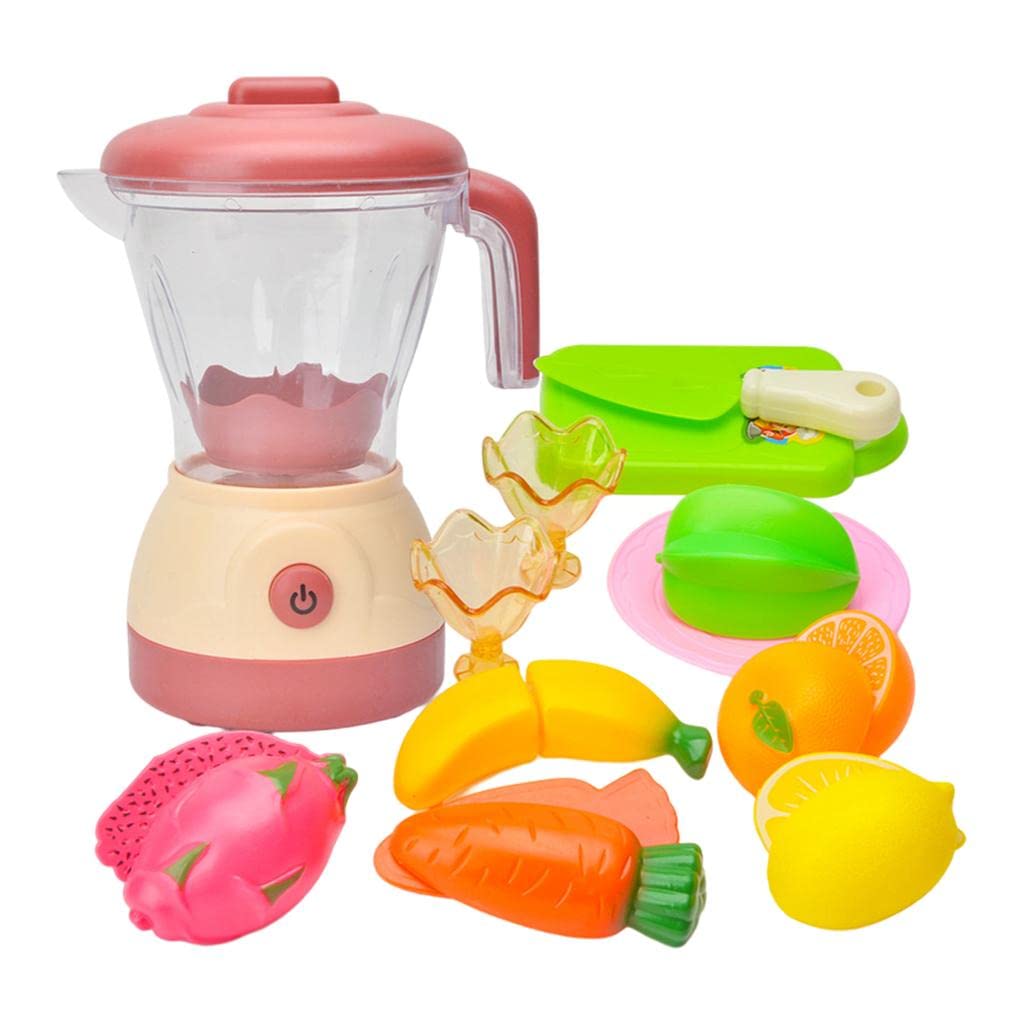 Colcolo Kids Pretend Play Juicer & Blender Toy Set - Early Educational Preschool Kitchen Toys for Boys & Girls - Perfect for Role Play, Cooking Fun & Birthday Gifts