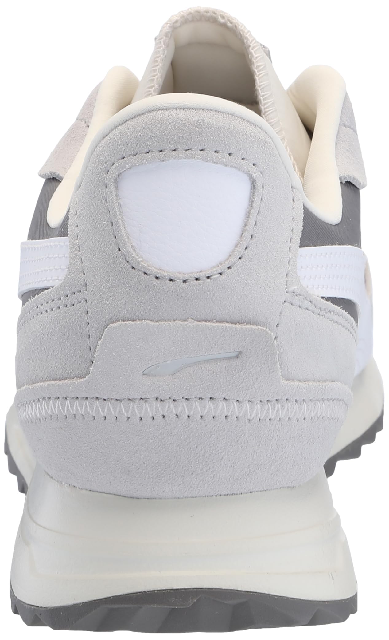 PUMA Men's Road Rider Sneaker - Lightweight Running Shoes for Men, White/Cast Iron, Size 8 | Comfortable Athletic Shoes for Jogging, Gym Workouts & Casual Wear