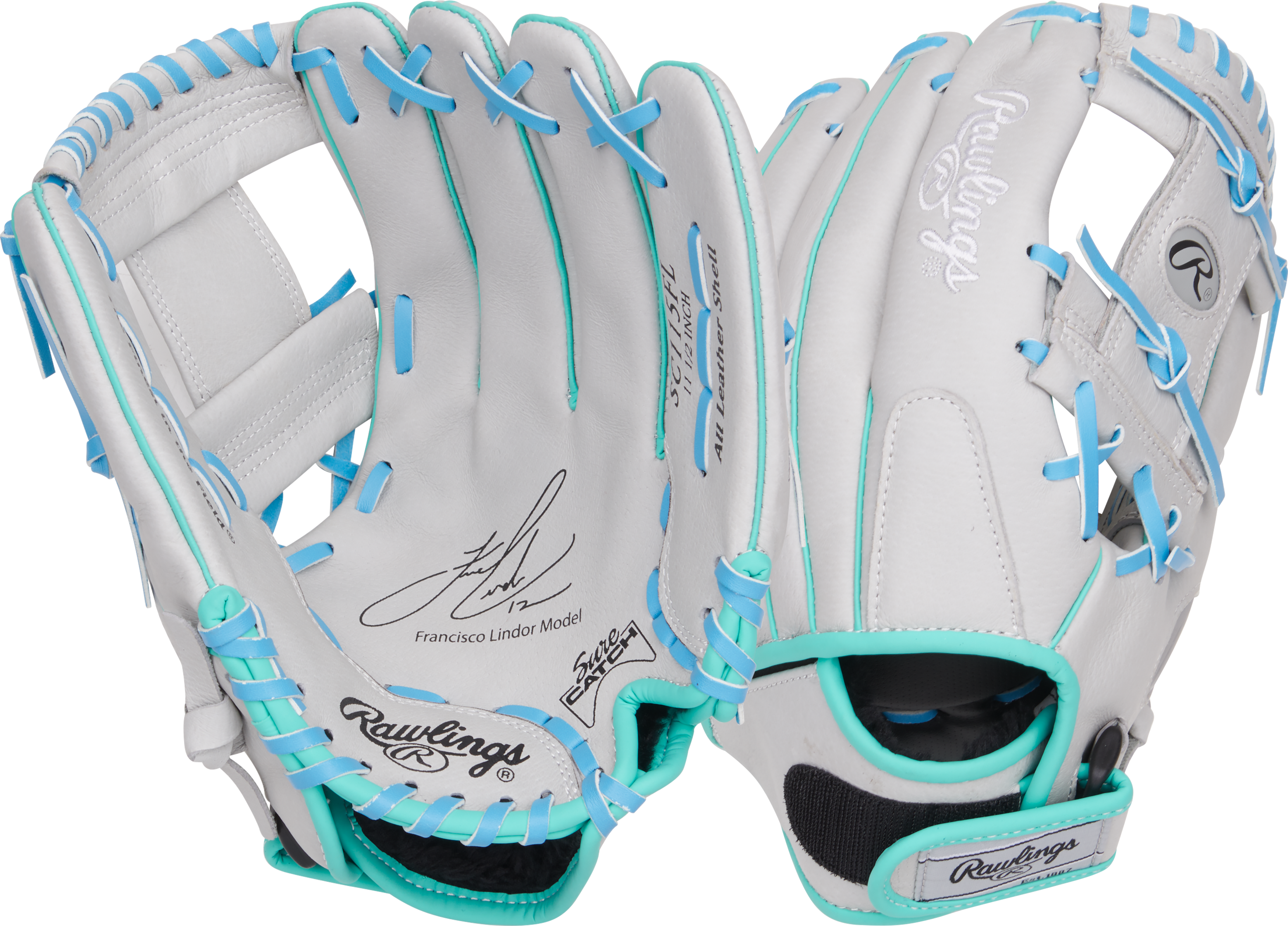 Rawlings Sure Catch Francisco Lindor Youth Baseball Glove 11.5
