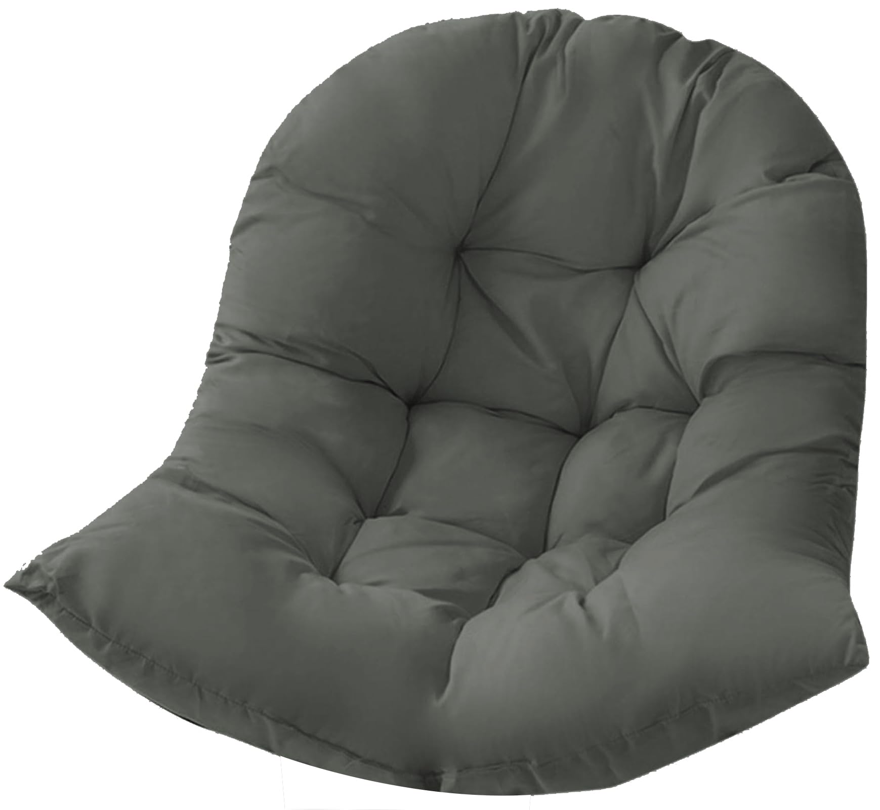 Comfy Hammock Swing Chair Cushion - Soft Hanging Basket Seat Pillow & Egg Chair Back Cushion Pad - Indoor/Outdoor Garden, Patio, Office Relaxation - Perfect for Reading Nooks, Porch Swings & Backyard Lounging