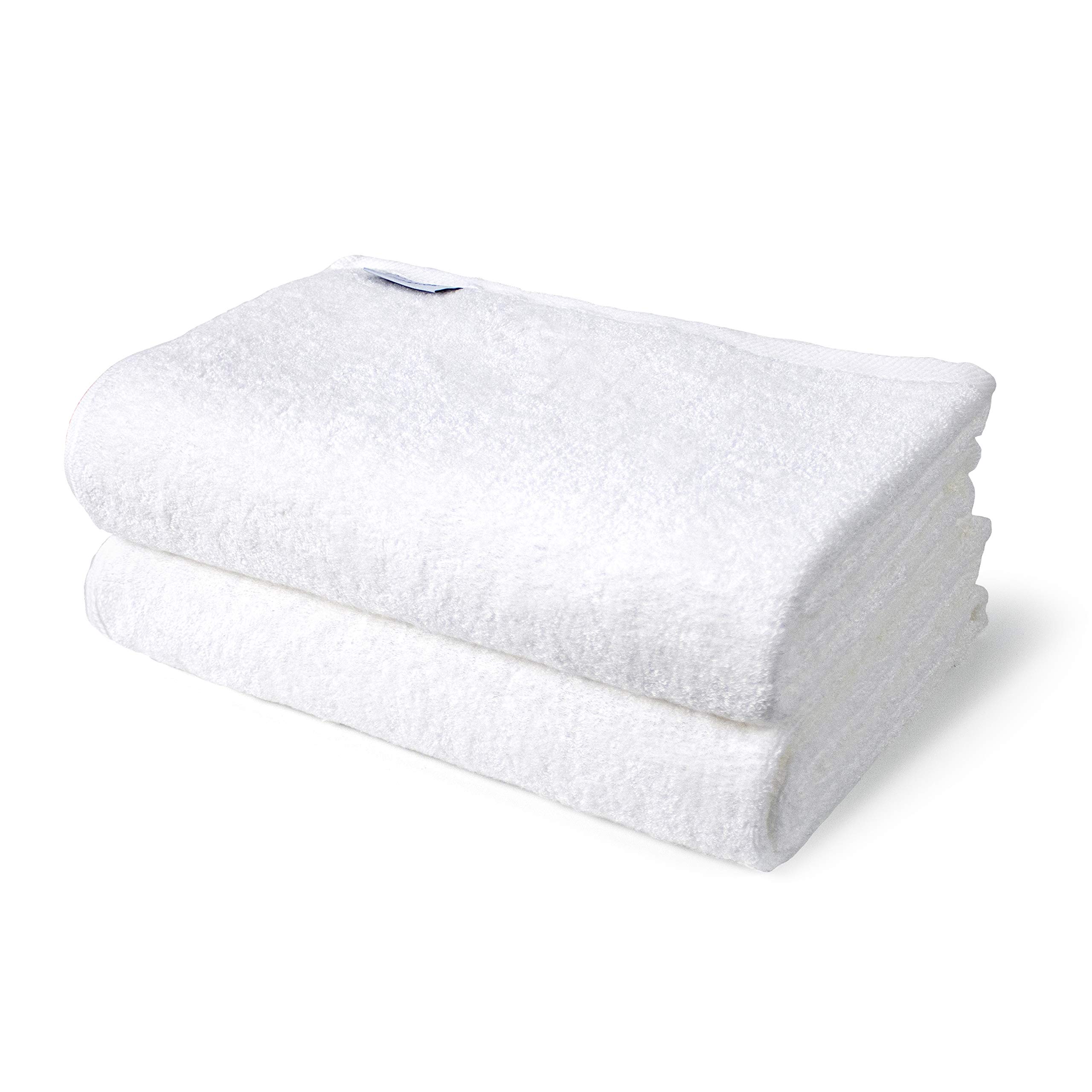 Premium Microfiber Bamboo Towel Set of 2 - Ultra Soft & Absorbent Luxury Bath Towels (27.5