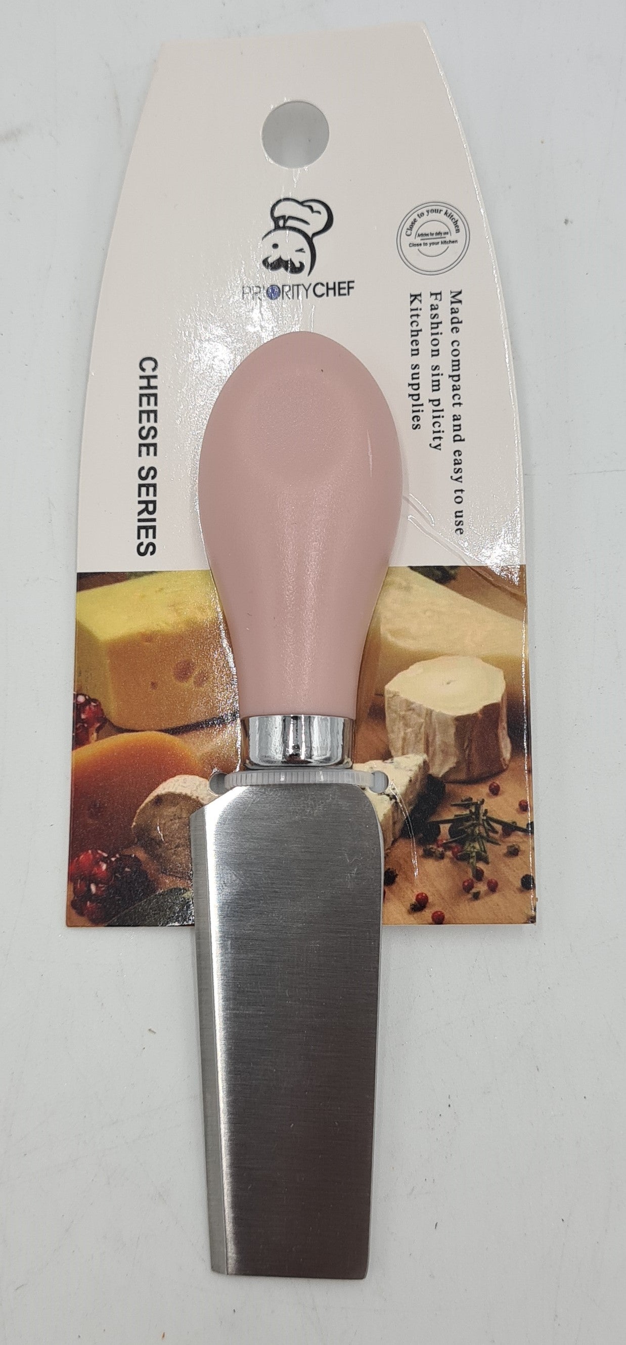 5-in-1 Stainless Steel Cheese Knife Set - 1 Piece for Cheese Platter, Charcuterie Board & Wine Pairing | Perfect for Entertaining, Gifts & Kitchen Use