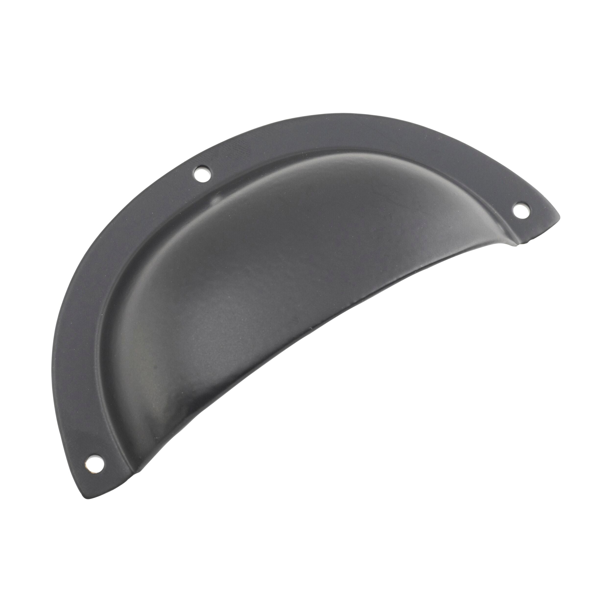 Classic Matte Black Brass Drawer Pull Sheet - 40mm x 97mm (HxL) - Vintage Cabinet Hardware for Kitchen, Bathroom & Furniture Upgrade