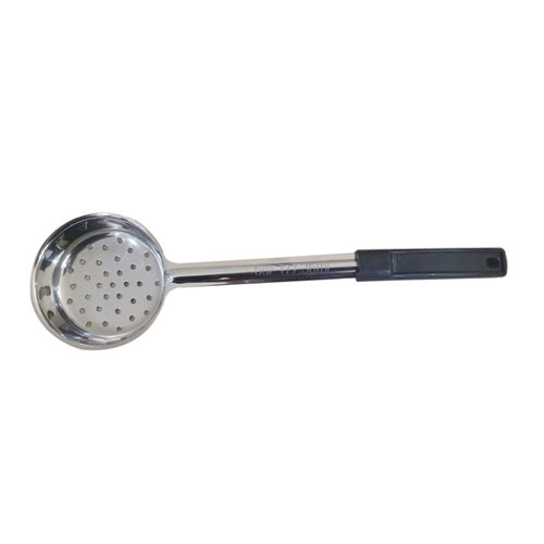 **Perforated Food Portion Server - 6 oz, Black - Perfect for Serving Pasta, Salad, and Small Snacks - Culinary Essentials 859180**