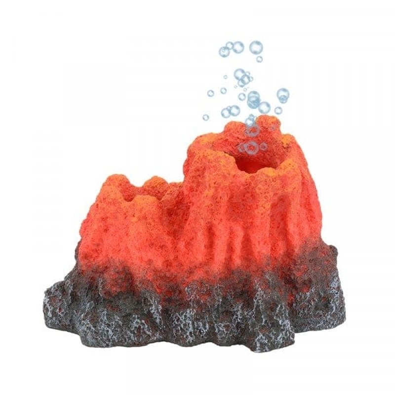 Bioscape Bubbler - Red Volcano Glass Water Pipe for Smoking | Perfect for Home Use, Parties & Relaxation