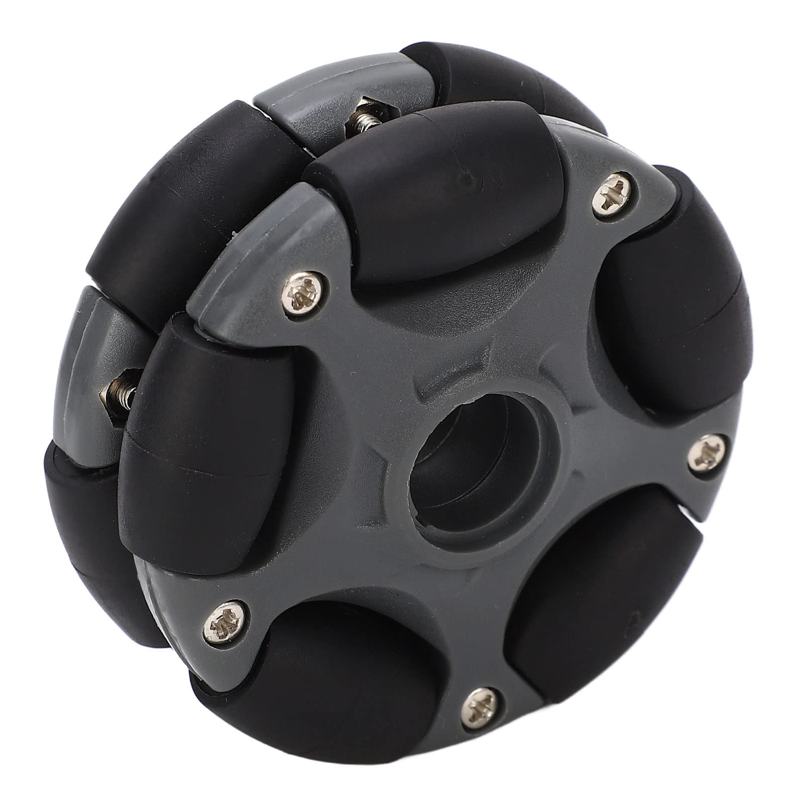 58mm Omni Directional Wheel - Plastic Double Row Rotating Robot Wheel for Robot Kits, Motors & Tires | Perfect for DIY Robotics, Coupling Systems & Omnidirectional Movement Projects