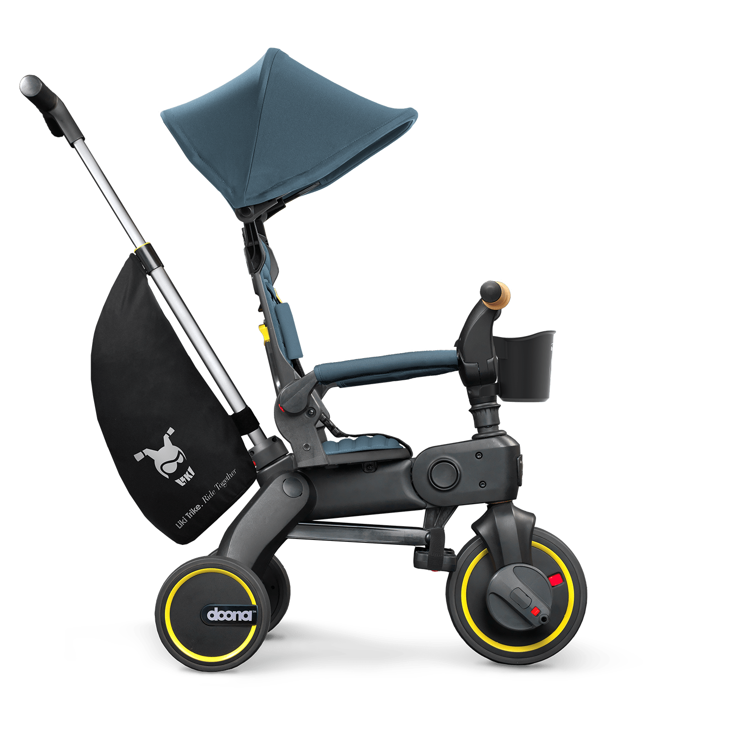Doona Liki Trike S5 - Lightweight Foldable Baby Stroller & Toddler Tricycle for Ages 1-3 | Perfect for Outdoor Walks, Park Visits & Travel | Compact Design for Easy Storage & Transport