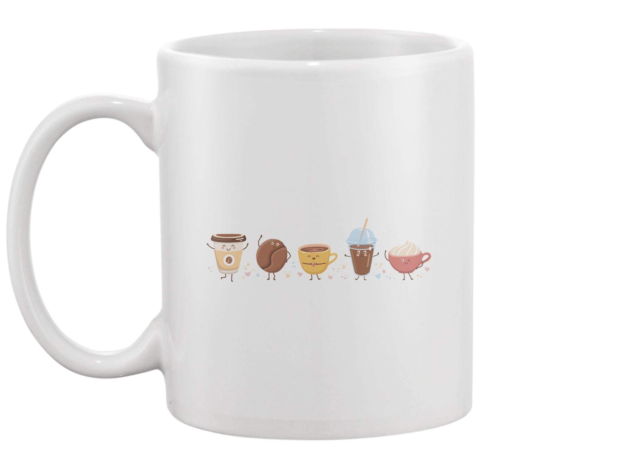 Cute Coffee Buddies Mug - Funny & Unique Coffee Cup for Office, Home, or Gifts | Perfect for Coffee Lovers & Tea Drinkers