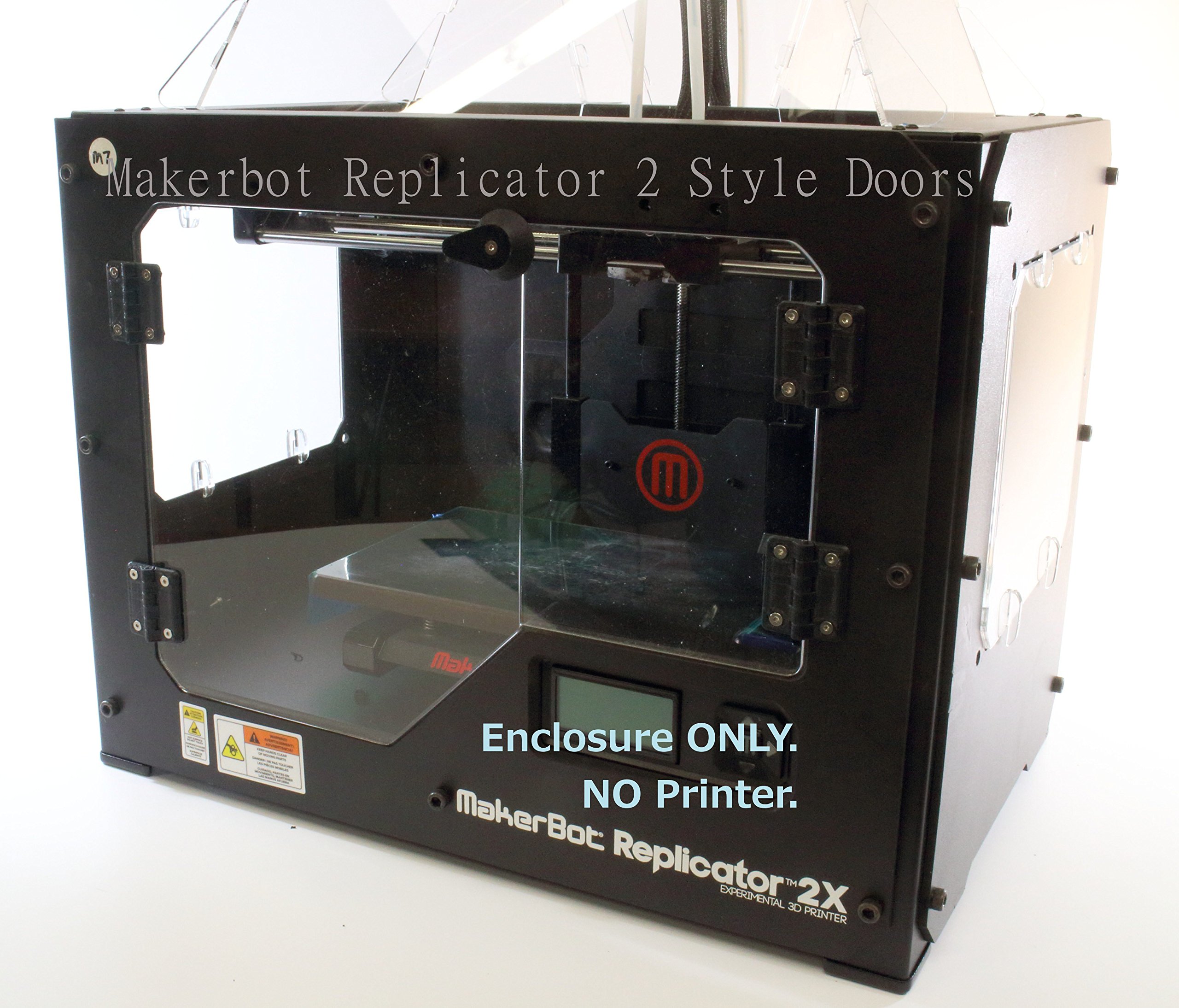 Makerbot Replicator 2/2X 3D Printer Enclosure - Protective Case for Temperature Control & Noise Reduction | Perfect for Home, Office & Workshop 3D Printing Projects