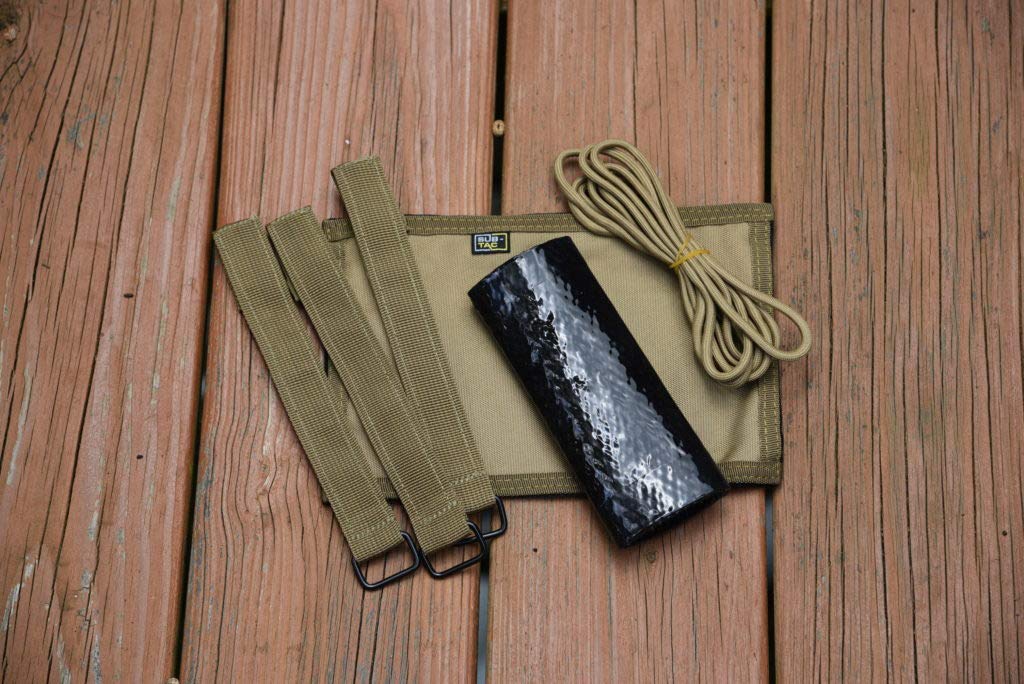 Full Auto High Temperature Alpha Suppressor Cover - 5 Inch Brown FDE - Heat Resistant Protector for Firearm Accessories - Perfect for Shooting Ranges & Tactical Training