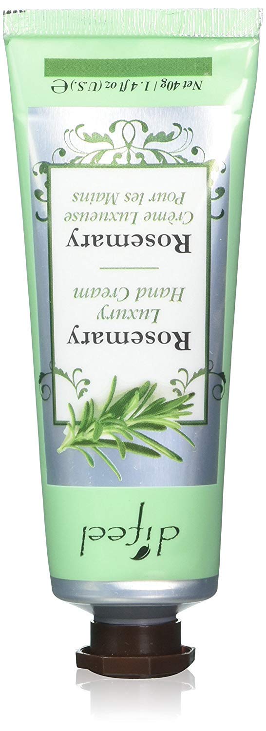 Difeel Luxury Moisturizing Hand Cream with Rosemary - 1.4oz (12 Pack) - Hydrating Hand Lotion Variety Pack for Dry Skin - Perfect for Office, Travel & Gift Giving
