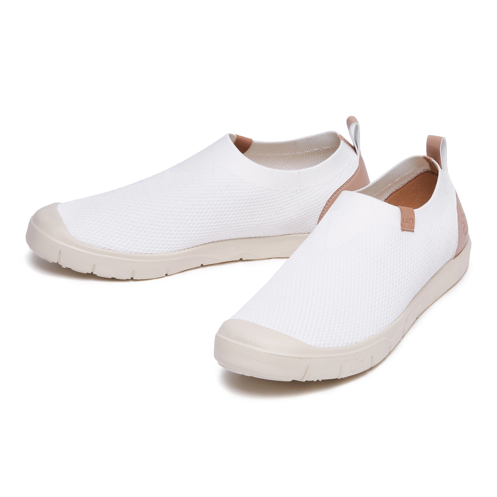 Pure White Cadiz II Men's Sneakers - Lightweight Comfortable Casual Shoes for Walking, Running & Gym - Perfect for Everyday Wear & Outdoor Activities