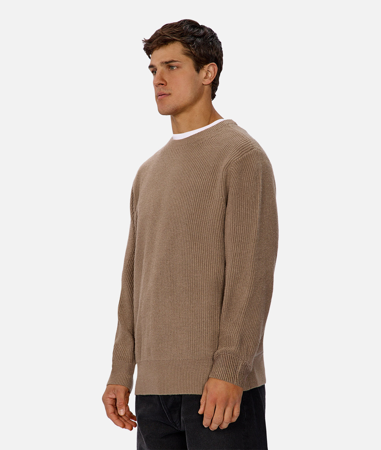 The Melville Knit Sweater in Pecan Brown - Cozy & Stylish Fall/Winter Pullover for Women | Perfect for Casual Outings, Office Wear & Holiday Gatherings