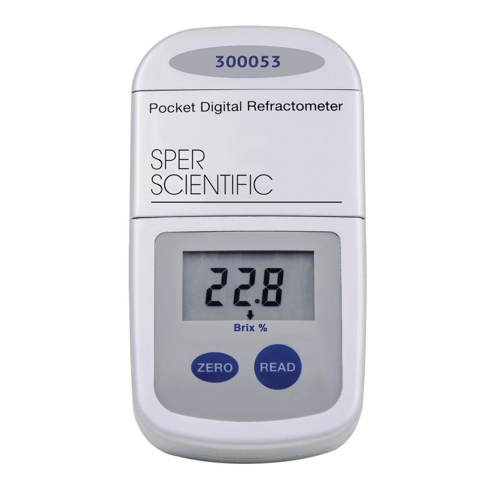 Digital Pocket Refractometer for Brix Measurement (0-88%) - Ideal for Honey, Wine, Juice & Maple Syrup Testing