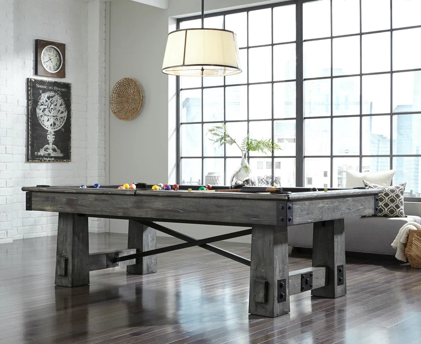 Premium American Heritage Fresco Pool Table - Classic 8-Foot Billiard Table for Home Game Rooms & Bars | Perfect for Family Fun & Professional Play