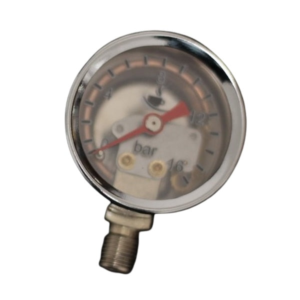 La Pavoni Espresso Machine Piston Pressure Kit with Naked Pressure Gauge - Professional Barista Accessory for Home Coffee Brewing & Café Use