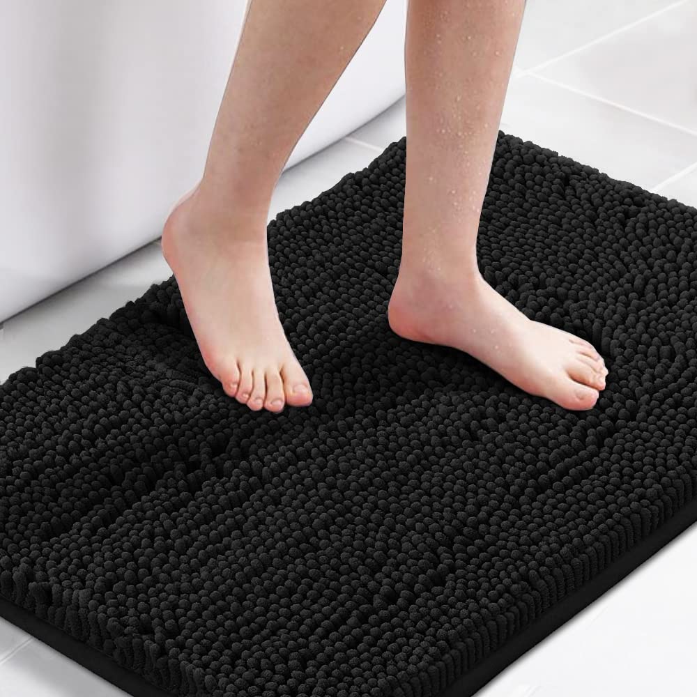 H.VERSAILTEX Non-Slip Bath Mat - Extra Thick Chenille Bathroom Rug 17