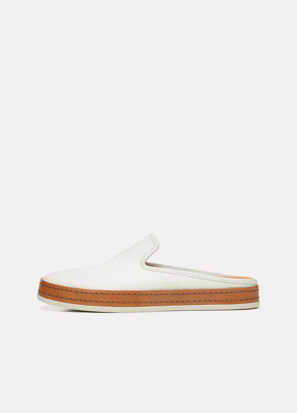 Canella Slip On Sandals for Women - Comfortable Summer Slide Sandals in Optic White - Perfect for Beach, Pool, and Casual Outings