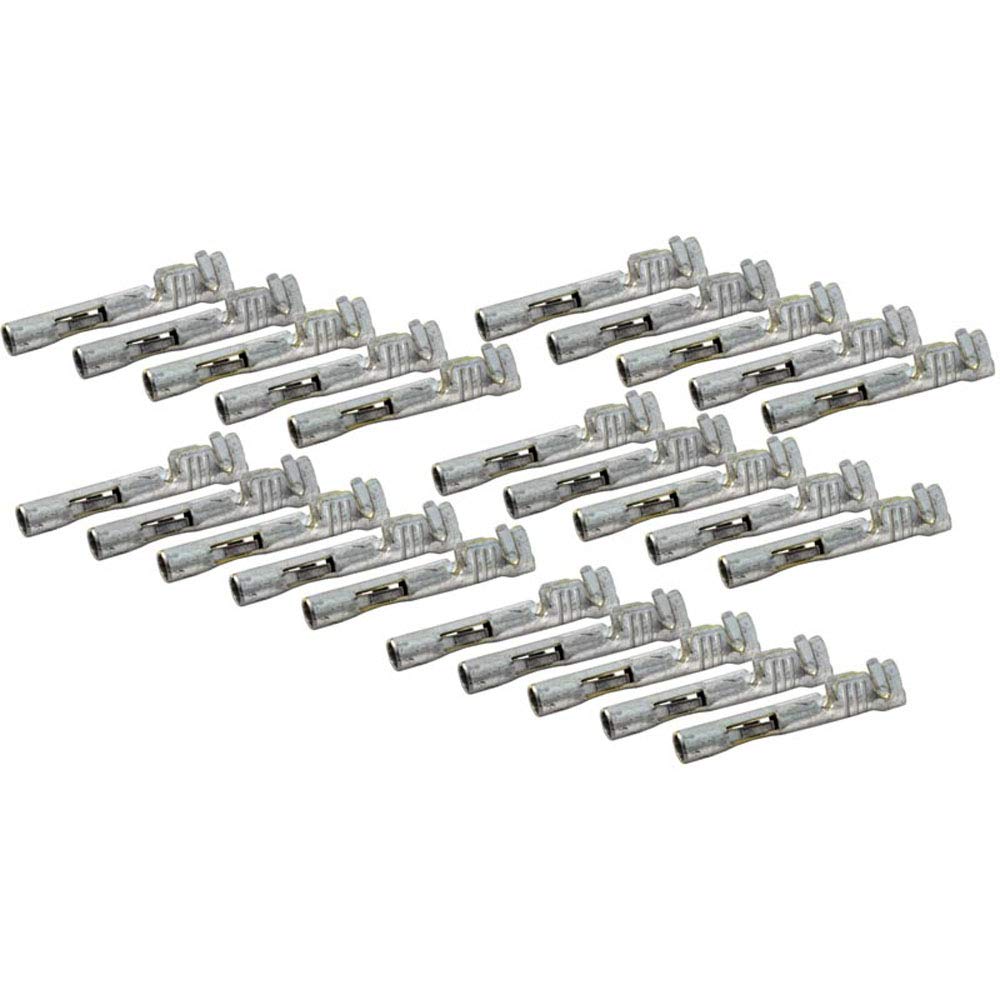 Amphenol Female Pin Connector - 14-20 AWG, 25-Pack - Perfect for Automotive, Marine & Industrial Wiring Applications