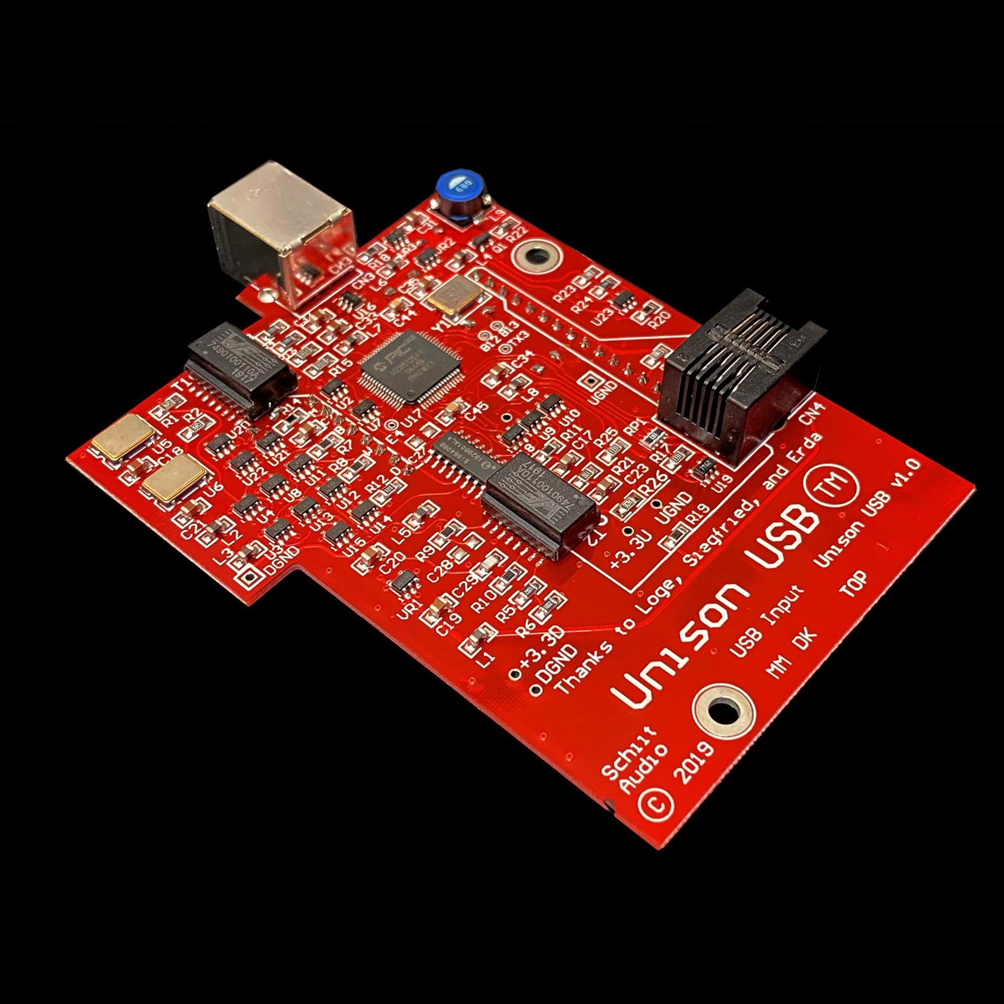 Schiit Audio Bifrost Unison USB DAC Upgrade Card - High-Resolution Digital-to-Analog Converter for Audiophiles - Perfect for Home Audio Systems & Studio Recording